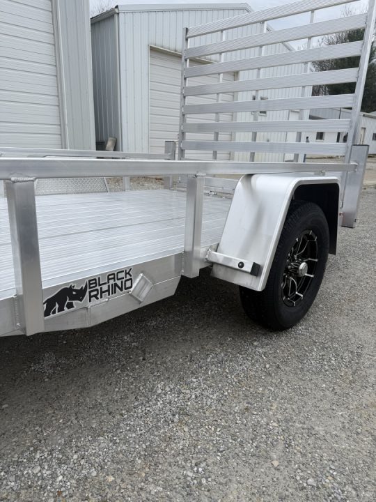 New 2026 Black Rhino LSS714A Utility Trailer
