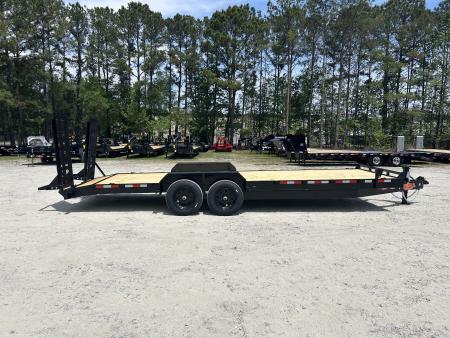 New 2026 Down 2 Earth Trailers 82x24 Equipment Trailer, 8K Axles, #12,211 lbs Payload