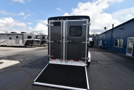 New 2026 Bison Trailers RG7208 Horse Trailer