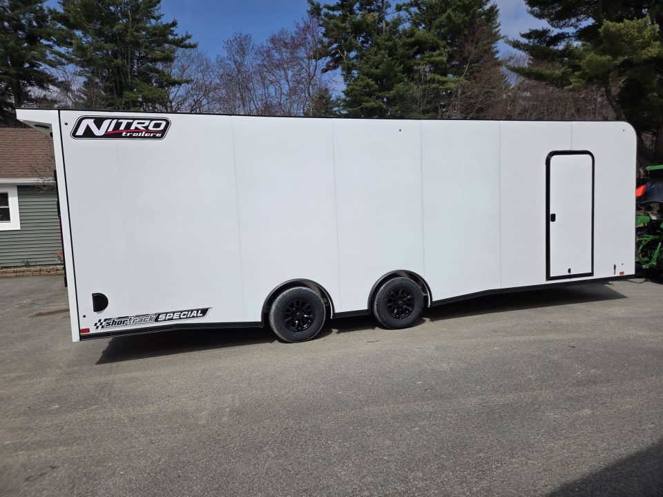 New 2026 Nitro 8.5x26 spread axle race trailer with escape door Car / Racing Trailer