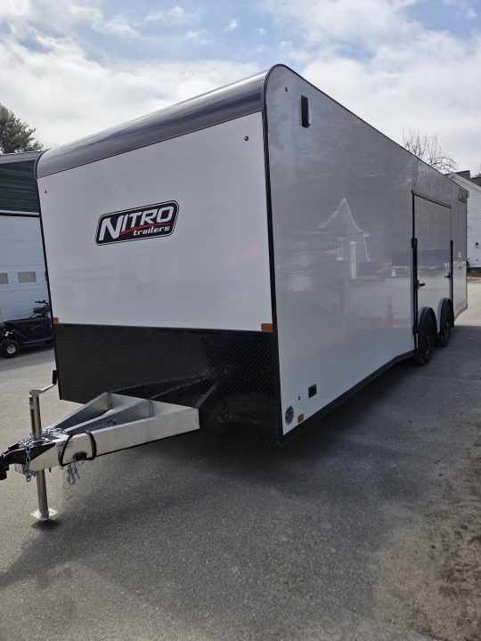 New 2026 Nitro 8.5x26 spread axle race trailer with escape door Car / Racing Trailer