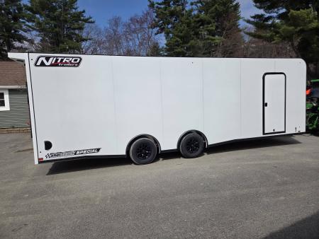 New 2026 Nitro 8.5x26 spread axle race trailer with escape door Car / Racing Trailer