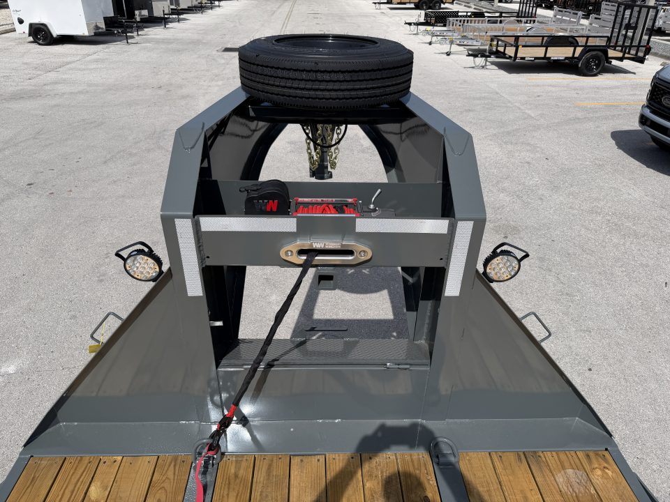 New 2026 Sure-Trac 8.5x25 (20+5) Pro Series GN Deckover Trailer
