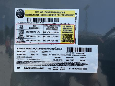 New 2026 Sure-Trac 8.5x25 (20+5) Pro Series GN Deckover Trailer
