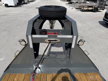 New 2026 Sure-Trac 8.5x25 (20+5) Pro Series GN Deckover Trailer