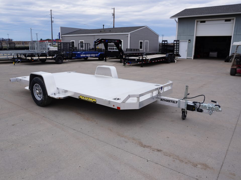 New 2027 Aluma 82"x14ft Heavy Tilt Trailer