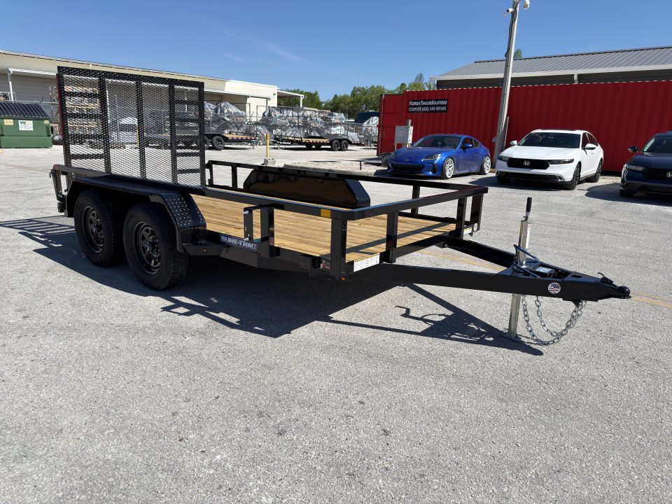 New 2026 Sure-Trac 6x12 Tube Top 7K Utility Trailer