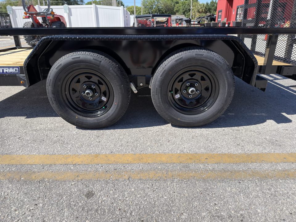 New 2026 Sure-Trac 6x12 Tube Top 7K Utility Trailer