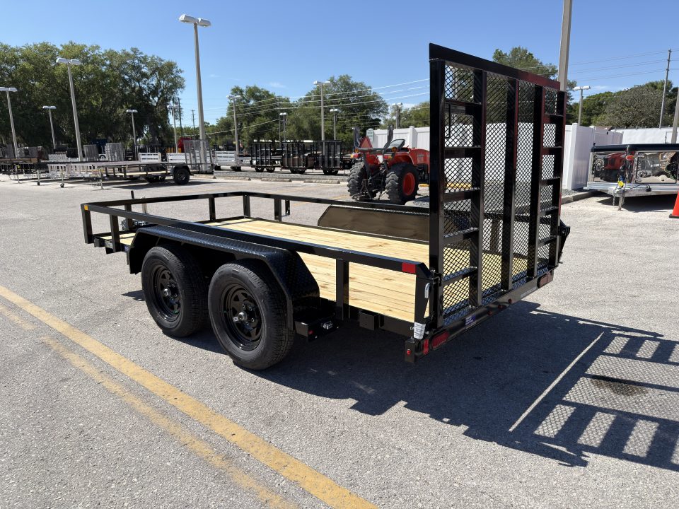 New 2026 Sure-Trac 6x12 Tube Top 7K Utility Trailer