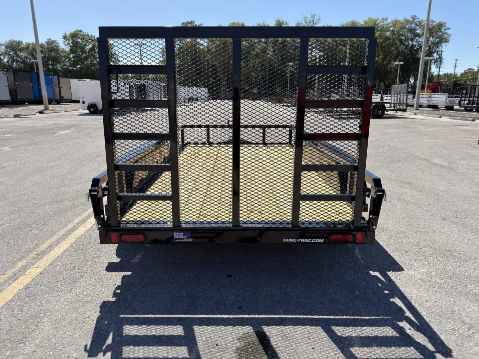 New 2026 Sure-Trac 6x12 Tube Top 7K Utility Trailer