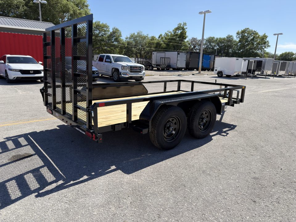 New 2026 Sure-Trac 6x12 Tube Top 7K Utility Trailer
