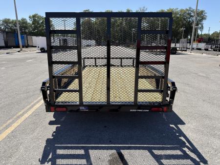 New 2026 Sure-Trac 6x12 Tube Top 7K Utility Trailer