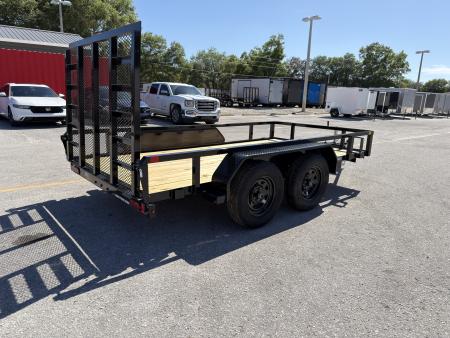New 2026 Sure-Trac 6x12 Tube Top 7K Utility Trailer