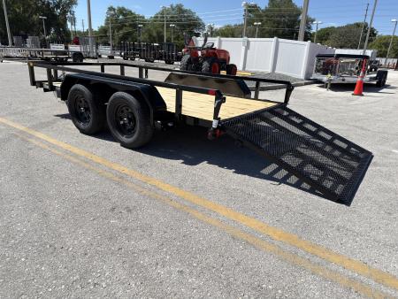New 2026 Sure-Trac 6x12 Tube Top 7K Utility Trailer
