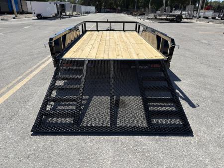 New 2026 Sure-Trac 6x12 Tube Top 7K Utility Trailer