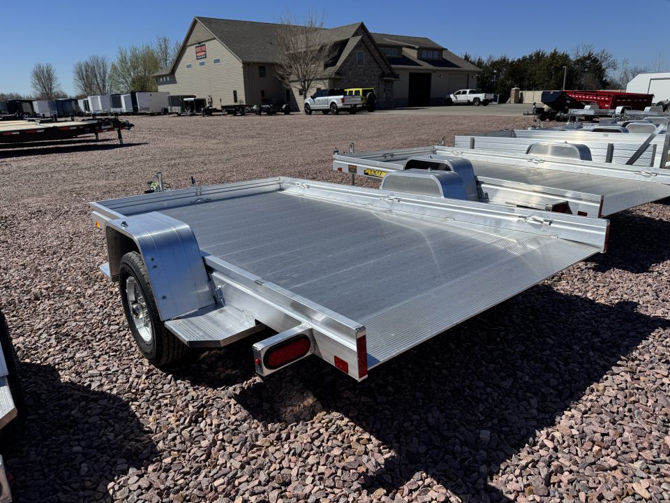 New 2027 Aluma 6810H 3k Tilt Utility Trailer