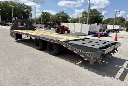 New 2026 Sure-Trac 8.5X25 (20+5) HD Low Profile GN Deckover Trailer