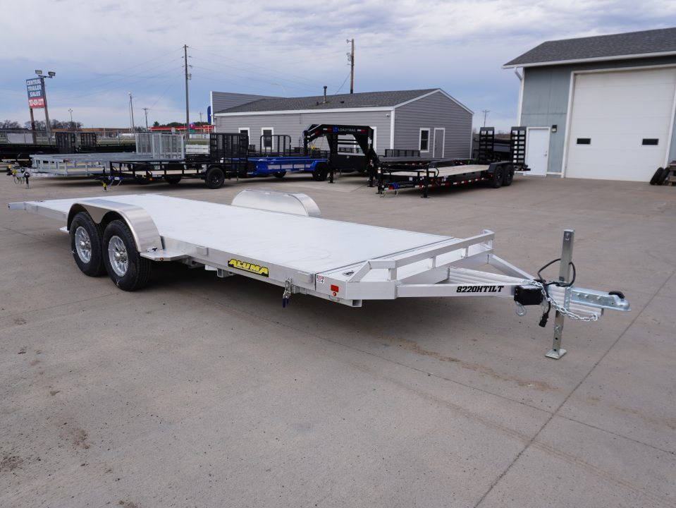 New 2027 Aluma 82"x20ft Heavy Tilt Trailer