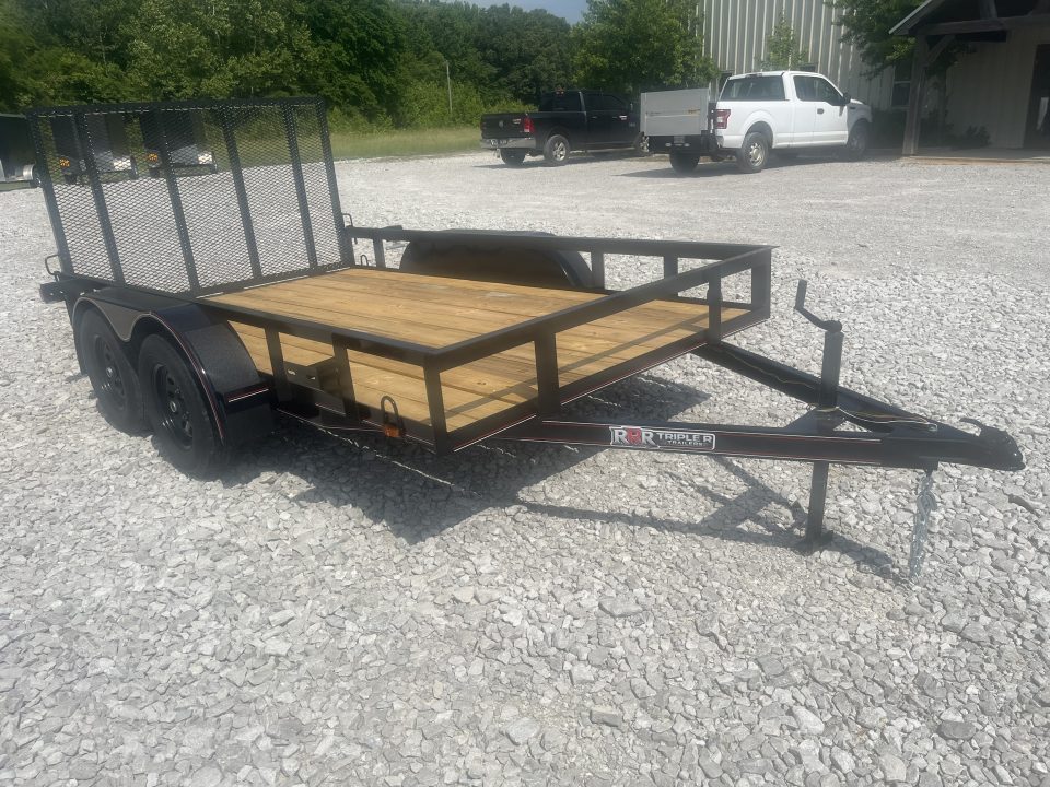New 2026 Triple R 6 1/2X12 TDM UTILITY W/GATE