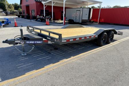 New 2026 Sure-Trac 8.5X18 (16+2) Full Width 10K Car Hauler