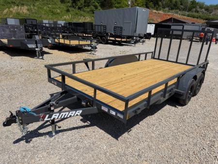 New 2026 Lamar Trailers 83x16 7k Utility Trailer