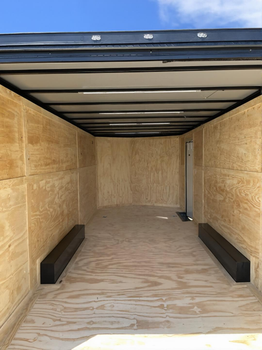 New 2026 Titanium 8.5x20 TA3 Cargo / Enclosed Trailer/ Charcoal Gray/ Stealth Blackout