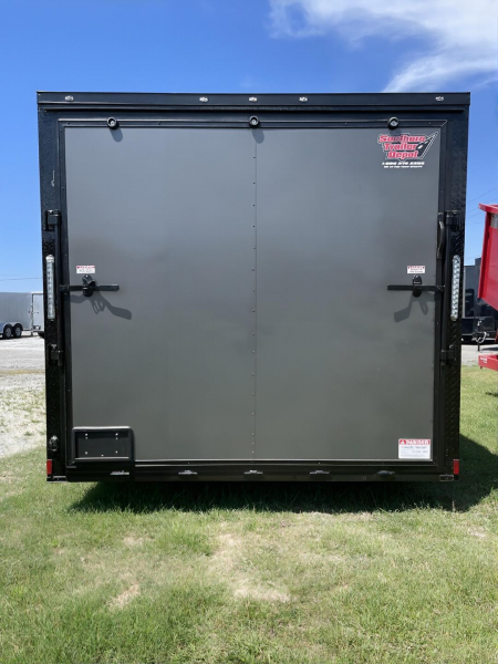 New 2026 Titanium 8.5x20 TA3 Cargo / Enclosed Trailer/ Charcoal Gray/ Stealth Blackout