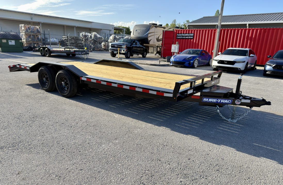 New 2026 Sure-Trac 8.5X20 (18+2) Full Width 10K Car Hauler