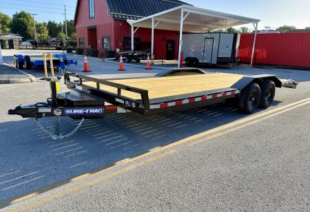 New 2026 Sure-Trac 8.5X20 (18+2) Full Width 10K Car Hauler
