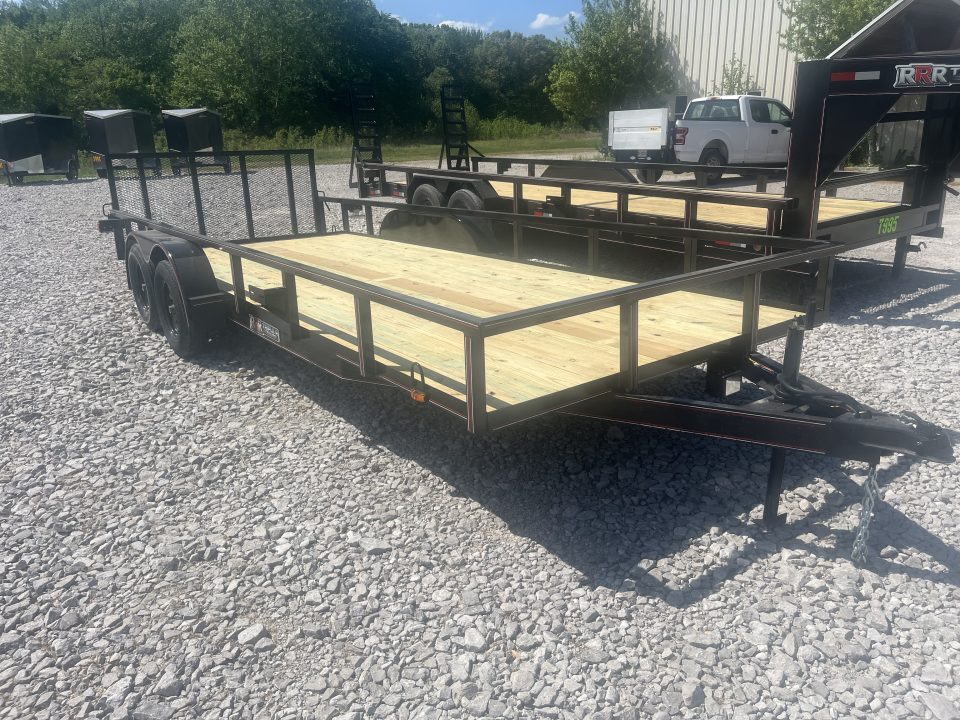 New 2026 Triple R 82X20 UTILITY DOVETAIL 7K W/GATE