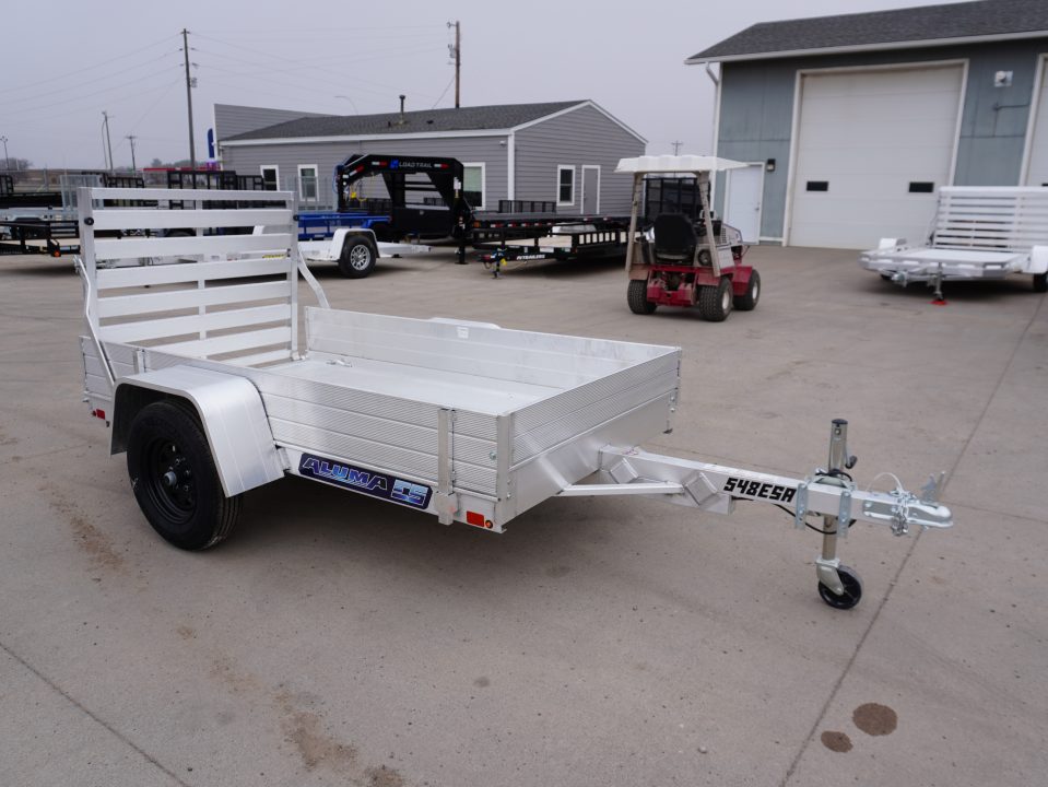 New 2027 Aluma 54"x8ft Utility Trailer