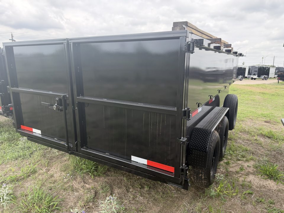 New 2026 Texas Pride Trailers 7x14ft Dump Trailer 16k