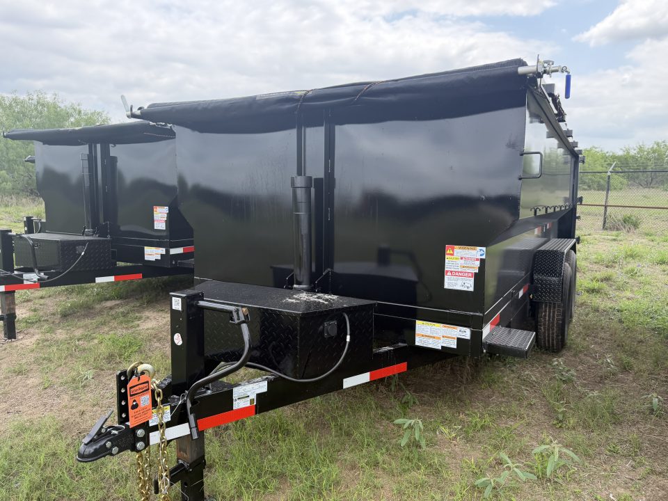 New 2026 Texas Pride Trailers 7x14ft Dump Trailer 16k