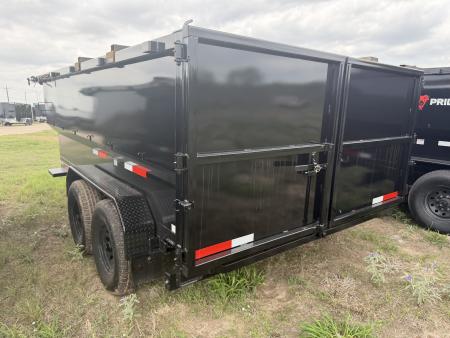 New 2026 Texas Pride Trailers 7x14ft Dump Trailer 16k