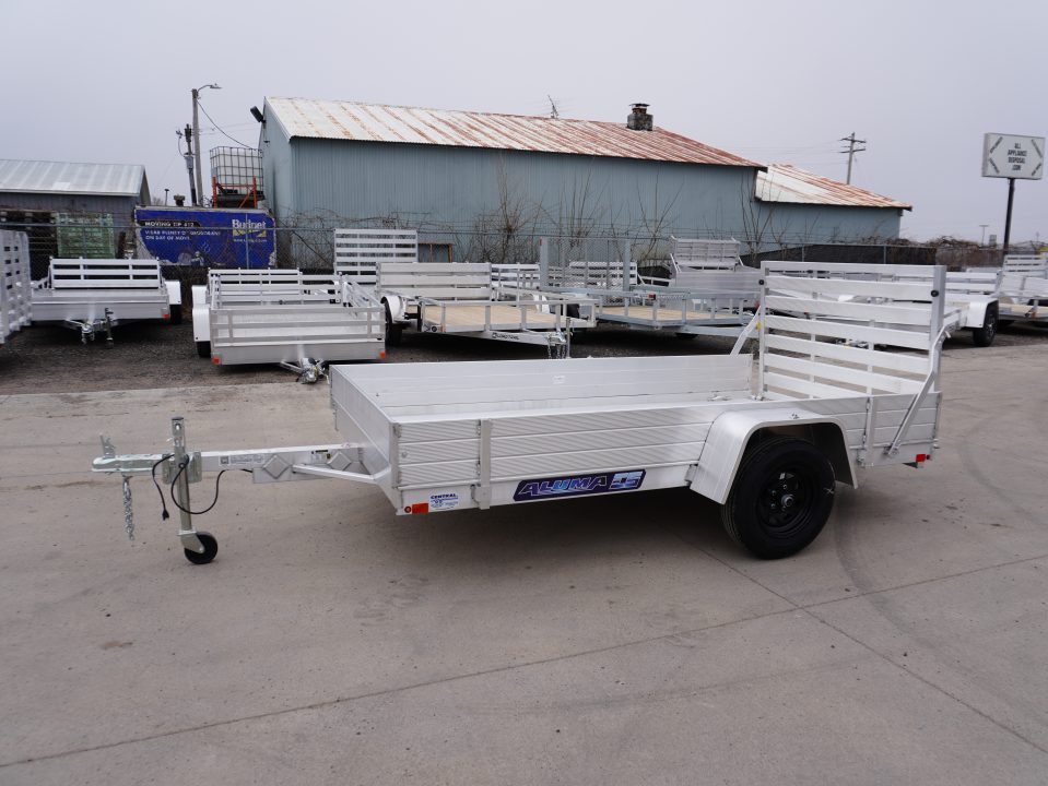 New 2027 Aluma 63"x10ft Utility Trailer