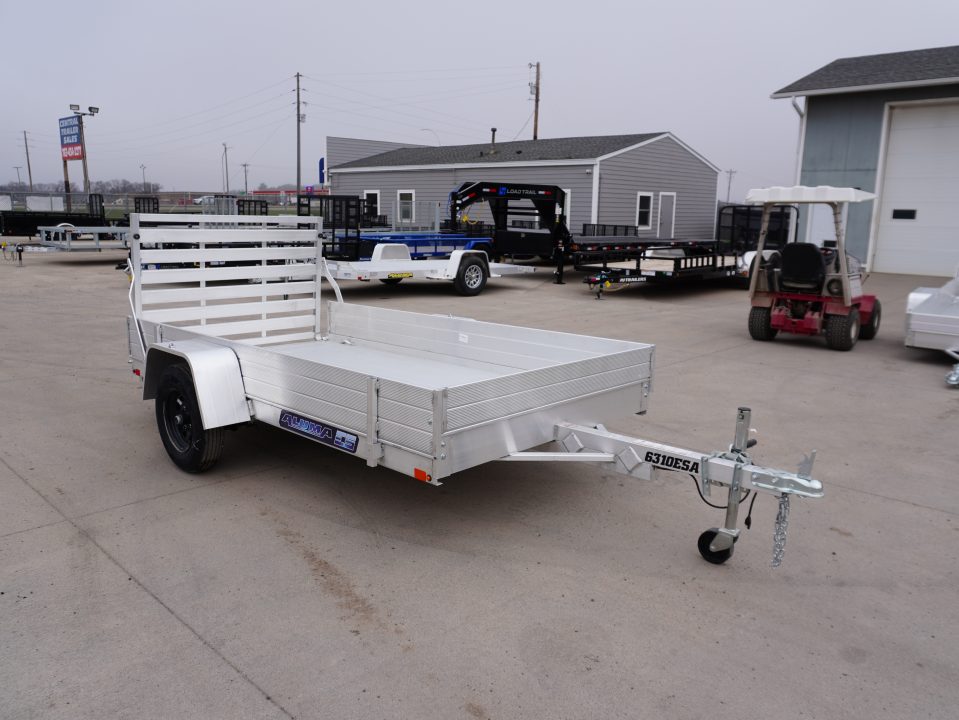 New 2027 Aluma 63"x10ft Utility Trailer