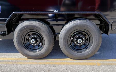 New 2026 Sure-Trac 7X14 Low Profile 4' Side Telescopic Dump Trailer