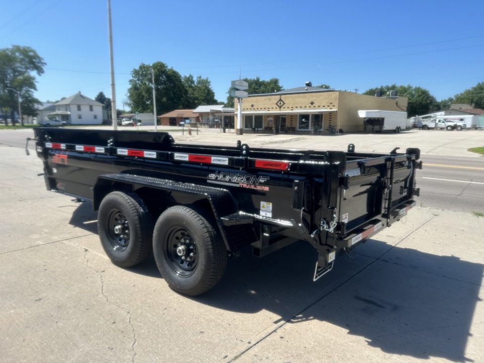 New 2026 HORIZON TRAILERS 14K EZ7 14' Dump Trailer