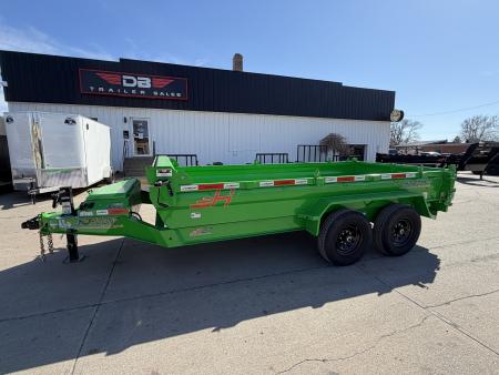 New 2026 HORIZON TRAILERS 14K EZ7 14' Dump Trailer