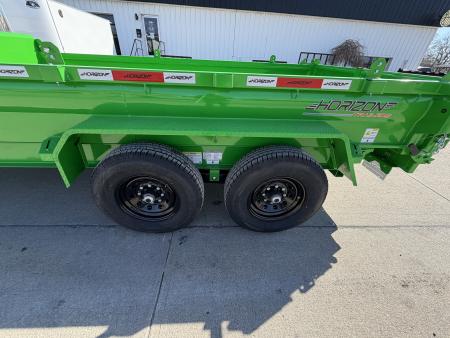 New 2026 HORIZON TRAILERS 14K EZ7 14' Dump Trailer