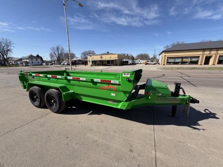 New 2026 HORIZON TRAILERS 14K EZ7 14' Dump Trailer