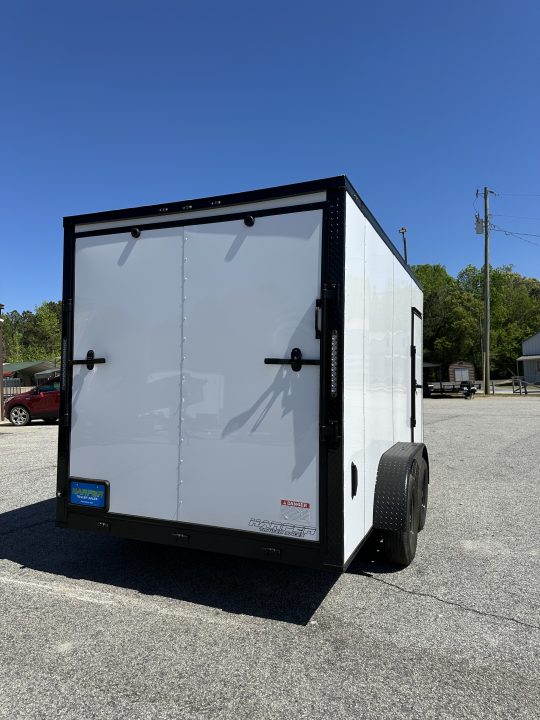 New 2026 7X14 TANDEM AXLE ENCLOSED TRAILER WITH BLACKOUT PACKAGE
