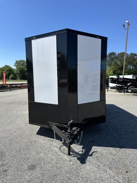 New 2026 7X14 TANDEM AXLE ENCLOSED TRAILER WITH BLACKOUT PACKAGE