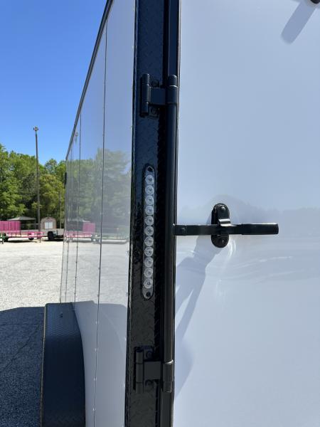 New 2026 7X14 TANDEM AXLE ENCLOSED TRAILER WITH BLACKOUT PACKAGE