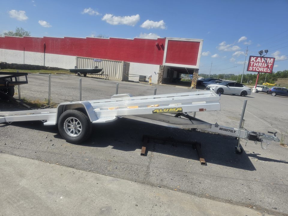New 2026 Aluma 8015TILT-S-EL Car Hauler