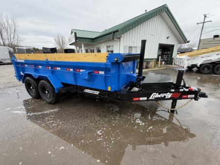 New 2026 Liberty 7x14 Dump Trailer