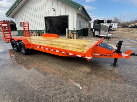 New 2026 Rice Trailers 7X22 Equipment Trailer