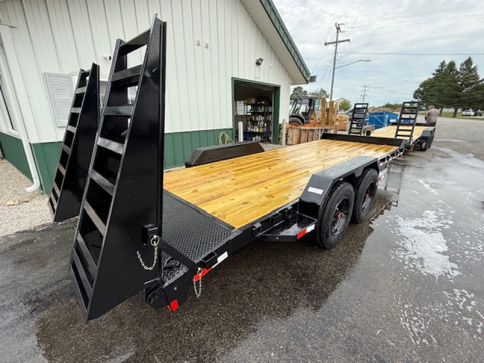New 2026 Rice Trailers 7X18 HD Equipment Trailer