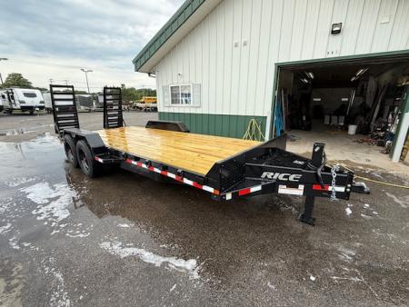 New 2026 Rice Trailers 7X18 HD Equipment Trailer