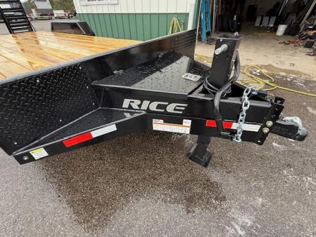 New 2026 Rice Trailers 7X18 HD Equipment Trailer